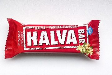 Packaging of Halva - Vanilla Flavour by Haitoglou Bros.