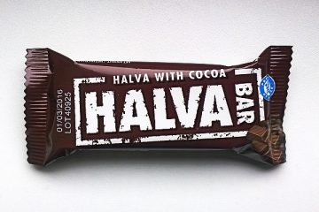 Packaging of Halva with Cocoa by Haitoglou Bros