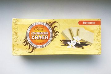 Packaging of Sesame Halva Vanilla by Bul-Tat
