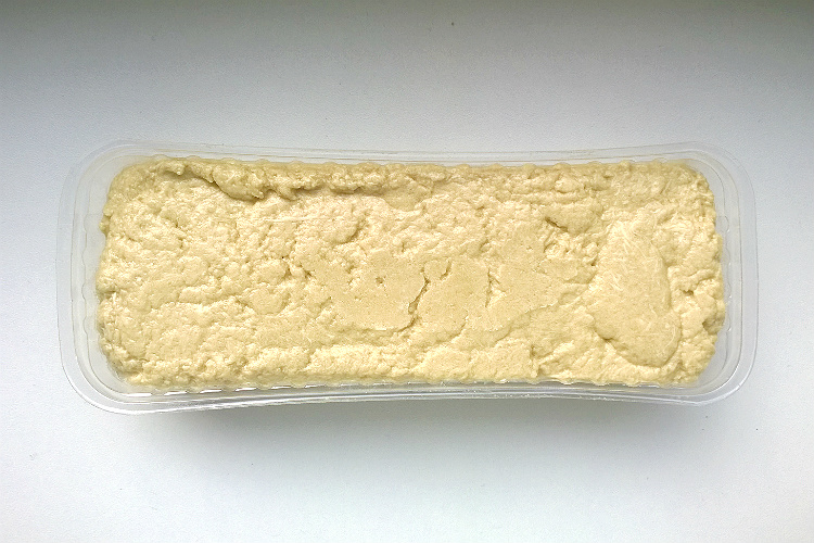 Opened container of Sesame Halva Vanilla by Bul-Tat