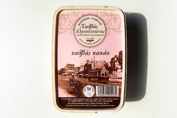 Packaging of Halvas Drapetsonas Cocoa