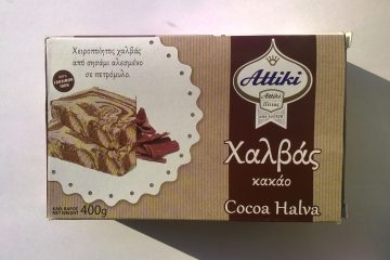 Packaging of Cocoa Halva by Attiki