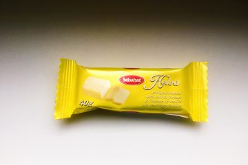 Packaging of Sebahat helva with vanilla flavour