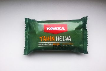 Packaging of Koska Tahin helva pistachio