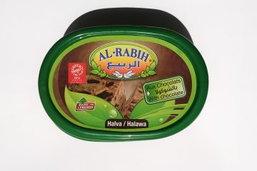 Packaging of Al-Rabih halva with chocolate