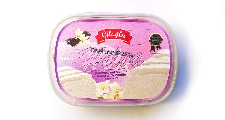 Packaging of Helva with Vanilla by Ciloglu