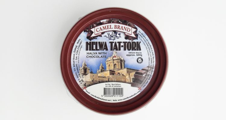 Packaging of Helwa Tat-Tork with Chocolate