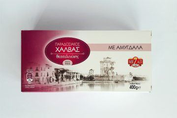 Packaging of Halva with Almonds by Mezap