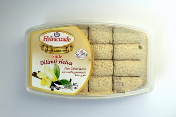 Packaging of Plain Tahini Halva by Helvacizade