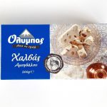 Packaging of Olympos Halva Almond